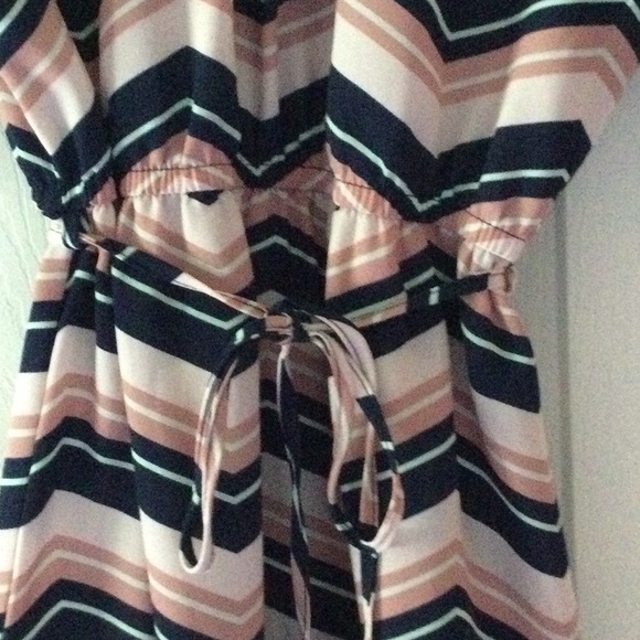 Fun chevron print dress - Picture 4 of 5